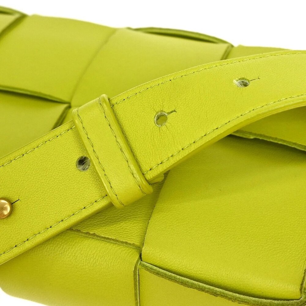 BOTTEGA VENETA GREEN INTRECCIATO WAIST BUM BAG B09242743K NQ01440 - Picture 3 of 9